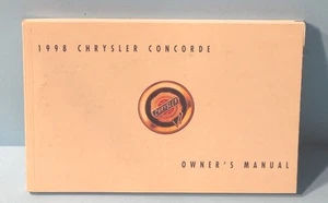 98 1998 Chrysler Concorde owners manual - Bild 1 von 1