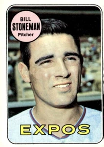 1969 Topps #67 Bill Stoneman Montreal Expos - Foto 1 di 2