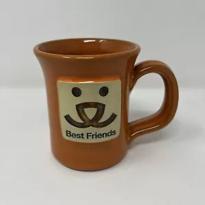 Deneen Pottery Best Friends Animal Society Mug 2016 Orange Made In USA - Picture 1 of 7