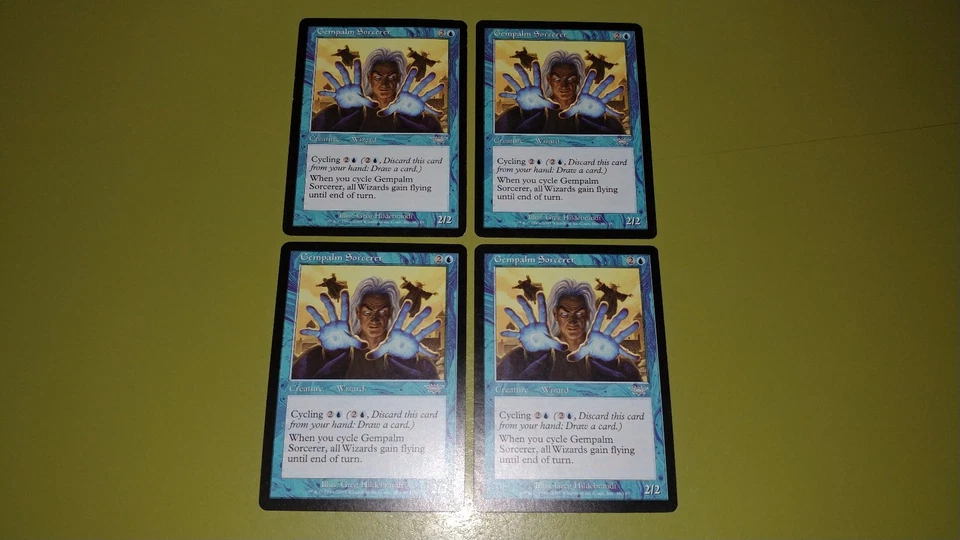 Gempalm Sorcerer x4 - Legions - Magic the Gathering MTG 4x Playset - Image 1 of 1
