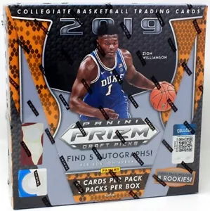 2019/20 PANINI PRIZM COLLEGE DRAFT PICKS BASKETBALL HOBBY BOX BLOWOUT KARTEN - Bild 1 von 2
