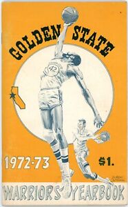 1972-73 Golden State Warriors NBA Basketball Yearbook