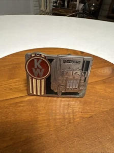 FIBBIA CINTURA CAMION VINTAGE KENWORTH W900 - Foto 1 di 5