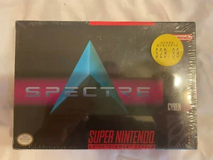 Spectre SNES Super Nintendo Brand New Factory Sealed 1994 Cybersoft - Picture 1 of 2