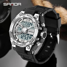 Men's Watch Sport Quartz Watch 5ATM Waterproof Digital Wristwatch