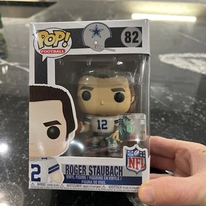 Funko POP 82 NFL: Roger Staubach (Cowboys Home) Collectible Figure #12 Football - Picture 1 of 6