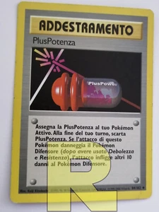 Pluspotenza ® Set Base 84/102 ® Non Comune ® Pokemon ® Italiano ® Good+ - Picture 1 of 10