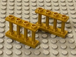 2 x Lego PearlGold Zaun Barrieren Ref. 15332 / Set 41101 10253 41055 10245 ... - Bild 1 von 1