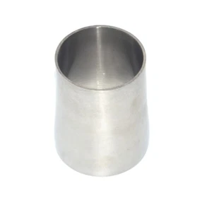 51MM to 45MM Sanitary Weld Reducer Pipe Fittings Stainless Steel SS304 - Picture 1 of 4