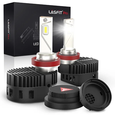 2x Custom Made for Jeep Grand Cherokee 2017-2022 H11 LED Headlights Low Beam Kit - Image 1 of 4