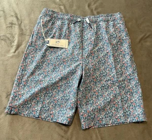 Southern Tide Shorts Boys XL Blue Cocotex  Swim Trunks Surfboard Geometric NWT - Picture 1 of 7
