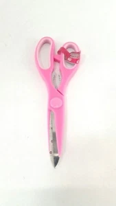 Ladies Kitchen Shears Scissors Pink Cutting Serrated Stainless Steel Blades IIT - Picture 1 of 5