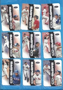 2002 HOT PROSPECTS CO STARS INSERT SET -1 (14) JETER NOMAR PIAZZA BONDS CHIPPER - Picture 1 of 1