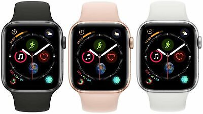 Apple Watch Series 4 40mm 44mm GPS + WiFi + Cellular Pink Gold Space Gray Silver • 109.99$