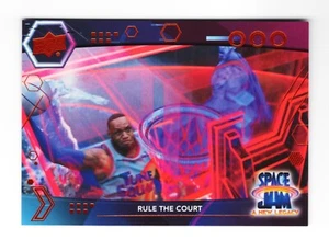 2021 Upper Deck Space Jam A New Legacy - #74 Rule The Court - Neon Orange - Bild 1 von 2