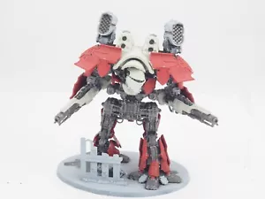 GW LEGIONS IMPERIALIS WARLORD TITAN WITH VOLCANO CANNONS. PART PTD. GREEN 851 - Picture 1 of 7