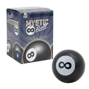 Mystic Infinity Ball Magic 8 Question Answer Classic Retro Shake Toy Future Fun - Picture 1 of 10