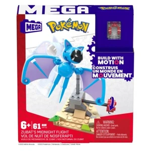 MEGA POKÉMON ZUBAT'S MIDNIGHT FLIGHT, MEGA, BUILD WITH MOTION 61PCS - Bild 1 von 2
