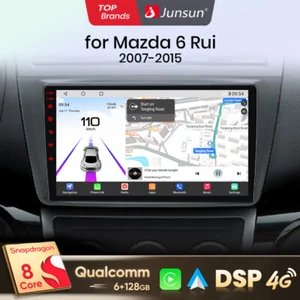 Carplay Android 13 Für Mazda 6 GH GG 2007-2012 Autoradio GPS Navi 8-Kern 6+128GB - Bild 1 von 15