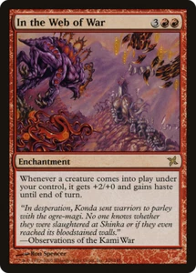 In the Web of War X (4) Betrayers of Kamigawa EX/NM - R108 - 4RCards - Picture 1 of 1