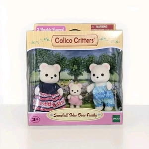 Calico Critters - Schneefluff Eisbär Familie Figuren NEU im Karton - Bild 1 von 5