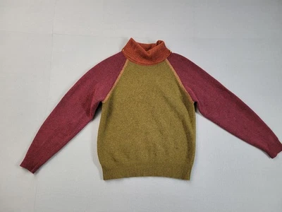 Suéter Jeanne Pierre Mujer S Multicolor Cuello Tortuga Manga Larga Informal Cómodo Foto 1 de 4