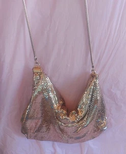 Vintage Glomesh Gold Renee Slouchy Handbag - Picture 1 of 19