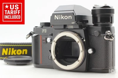 【N MINT】 Nikon F3 HP SLR 35mm Film Camera Body Type E w/ AS-4, Strap From JAPAN - Image 1 of 4