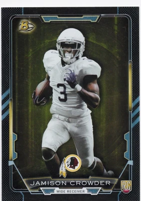 2015 Bowman Jamison Crowder Black  RC #86 Washington Redskins - Image 1 of 2