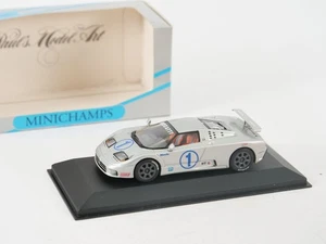 MINICHAMPS 1/43 Bugatti Eb 110 Super SPORTS Silver - Picture 1 of 16