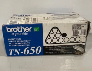 Brother TN650 Black Toner Cartridge - Picture 1 of 2