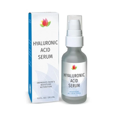 Reviva Labs Sérum de Ácido Hialurônico para Rosto e Pescoço - Hidratante,... Envio Rápido - Imagem 1 de 4