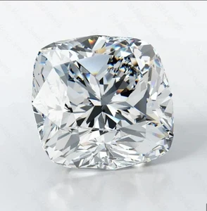 IGI Certified Square Cushion Brilliant Cut Lab Grown Diamond Loose Stone 1.02Ctw - Picture 1 of 14