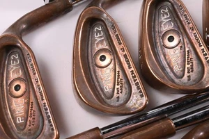 Ping Karsten Eye 2 BeCu Irons / 3-PW+SW / Black Dot / Stiff Flex Ping JZ Shafts - Picture 1 of 7