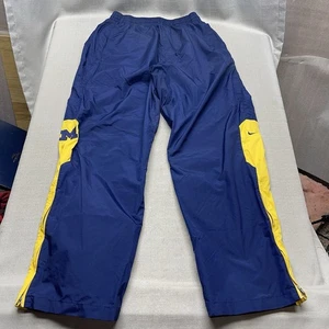 Vintage Nike Men's Team Issued Michigan Wolverines Windbreaker Athletic Pants - Picture 1 of 14