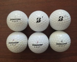 Bridgestone Golf Mixed Ball Lot Of 7 - Picture 1 of 2