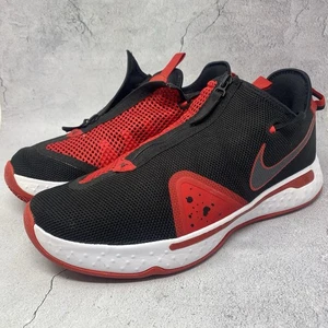 Nike Hombres PG 4 CD5079-003 Negro Zapatos de Baloncesto Tenis Con Cordones Cremallera Talla 13 M - Imagen 1 de 11