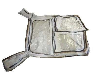 Jeep Wrangler TJ 97-06 Pavement Ends Soft Top Fabric Tan Clear Windows FREE SHIP - Imagem 1 de 4