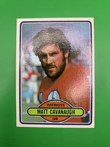 1980 Topps Matt Cavanaugh RC New England Patriots #99 - Picture 1 of 2