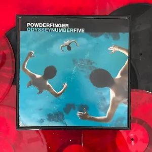 POWDERFINGER ODYSSEY NUMBER FIVE LP OFFICIAL PROMO FLAT POSTER FRAMED/UNFRAMED - Picture 1 of 5