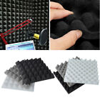 12/24 Thick Soundproofing Acoustic Foam Tiles Wall Panels/Corner Studio Home KTV