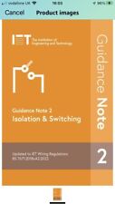IET Guidance Note 2: Isolation & Switching, See Other Listings All Books £205