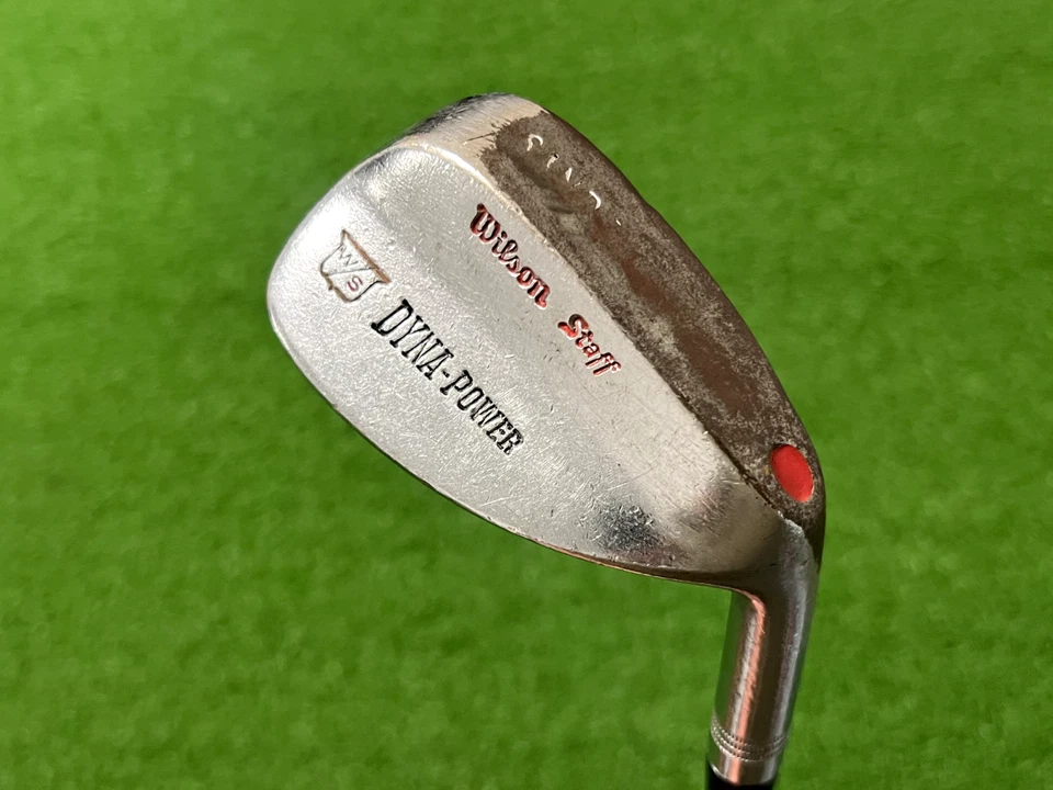 1967-68 Wilson Staff DYNA-POWER SAND WEDGE Right Handed Aluminum Shaft Used SW - Image 1 of 4