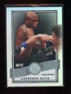 2017 Topps Chrome UFC Museum Collection Refractor/99 Anderson Silva - Imagen 1 de 2