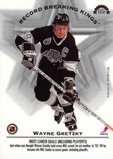1994-95 Donruss Hockey Wayne Gretzky/Luc Robitaille RB #395 NM LOS ANGELES KINGS