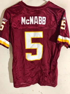 Женская футболка Reebok NFL Jersey Washington Donovan McNabb бордовая размер M - Изображение 1 из 2