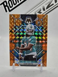 Cam Smith 2023 Mosaic #294 Orange Prizm SP /199 Rookie RC Dolphins - Bild 1 von 2