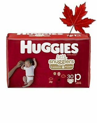 Huggies Little Snugglers Baby Diapers, Size Preemie, 30 Count (Packaging May ... • 19.41$