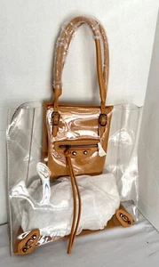 Ralph Lauren STYLE Clear Bellport Bag Clear Purse NWT - Picture 1 of 7