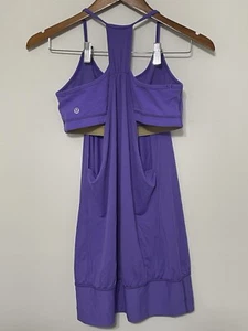 Lululemon Top Womens Sculpt Sports Top Purple Athletic Yoga G1 - Picture 1 of 3